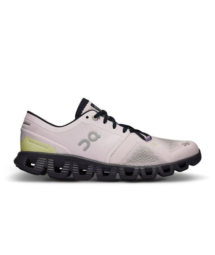 Chaussures par Running On running Cloud X 3 Femme Lila