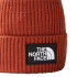Mountain Hat The North Face Logo Box Pom Brown