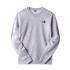 Mountain T-Shirt The North Face Simple Dome Crew Grey Hommes