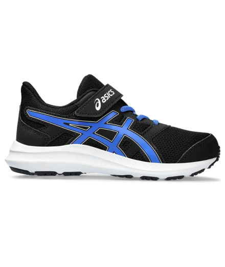 ASICS Jolt 4 Ps Chaussures de running pour enfants Noir/Bleu