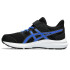 ASICS Jolt 4 Ps Chaussures de running pour enfants Noir/Bleu