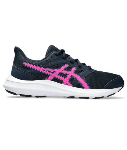 ASICS Jolt 4 Gs Chaussures de running pour enfants Bleu/Rose