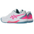 ASICS Gel-Dedicate 8 Padel Chaussures de padel pour femmes blanc/rose