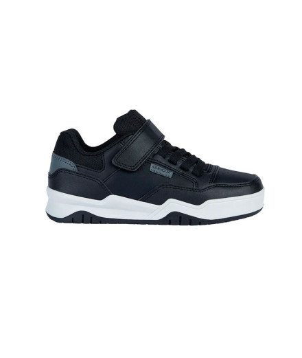Chaussures Geox Perth Enfant Noir/Gris foncé