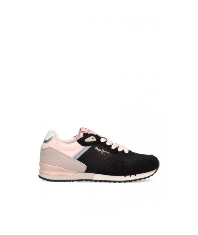 Chaussures London Classic Noir Fille
