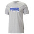T-shirt Puma Graphics Wordin Gris clair chiné