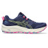 ASICS Trabuco Terra 2 Femmes Chaussures de Trail Deep Ocean/Lime Green