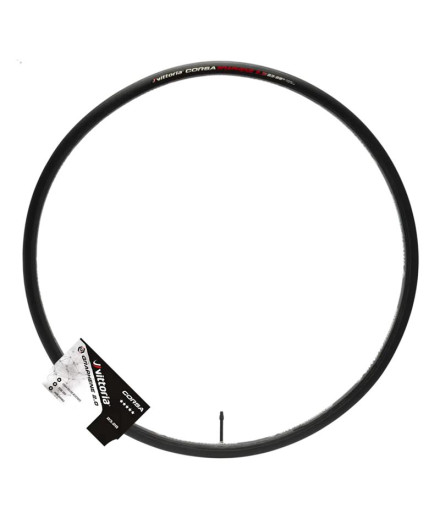 Couverture Vittoria Corsa Black 25-622 / 700x25c Pleg G2