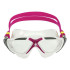 Lunettes de natation Aqua Sphere Vista White Raspberry Lenses Clear
