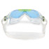 Lunettes de natation Aqua Sphere Vista Jr Transparent Verres Verts Bleus Lunettes de natation pour enfants