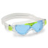 Lunettes de natation Aqua Sphere Vista Jr Transparent Verres Verts Bleus Lunettes de natation pour enfants