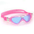 Lunettes de natation Aqua Sphere Vista Junior Pink White Lenses Pink Children's Swim Goggles