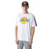 T-shirt New Era NBA Colour Block LA Lakers Blanc Homme