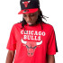 T-shirt New Era NBA Colour Block Chicago Bulls Rouge Homme