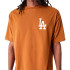 T-shirt New Era League Essentials LA Dodgers Dk Beige Hommes