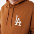 Sweatshirt New Era League Essentials LA Dodgers Dk Beige Hommes