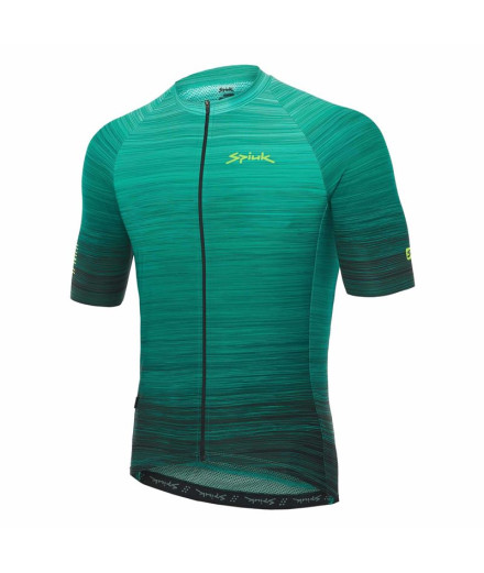 cyclisme Spiuk Homme Maillot M/C Helios Summun Turquoise