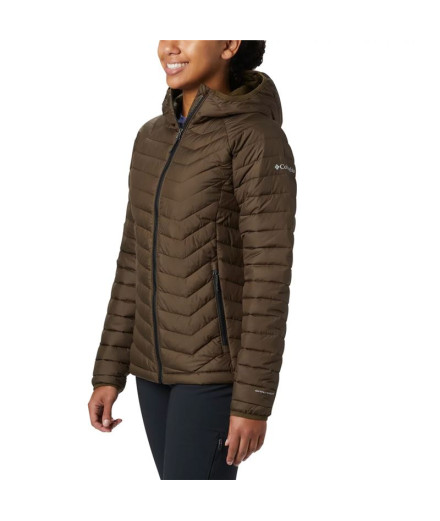 Veste from Trail Columbia Powder Lite™ Hooded Green Femme