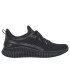 Chaussures Skechers Femme Bobs Geo-New Aesthet Tricot noir/ bordures synthétiques