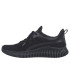 Chaussures Skechers Femme Bobs Geo-New Aesthet Tricot noir/ bordures synthétiques