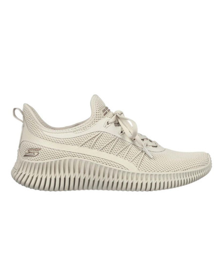 Chaussures Skechers Femme Bobs Geo-New Aesthet Taupe...