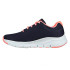 Chaussures Skechers Arch Fit - Big Appea Femme Marine Mesh/Coral Trim