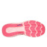 Chaussures Skechers Go Run Ride 11 Femme Textile rose/ bordures violettes
