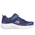 Chaussures Skechers Bounder - Girly Groo Fille Marine Mesh/Trim