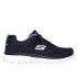 Chaussures Skechers Burns- Agoura Homme Cuir/ Maille/ Garniture marine