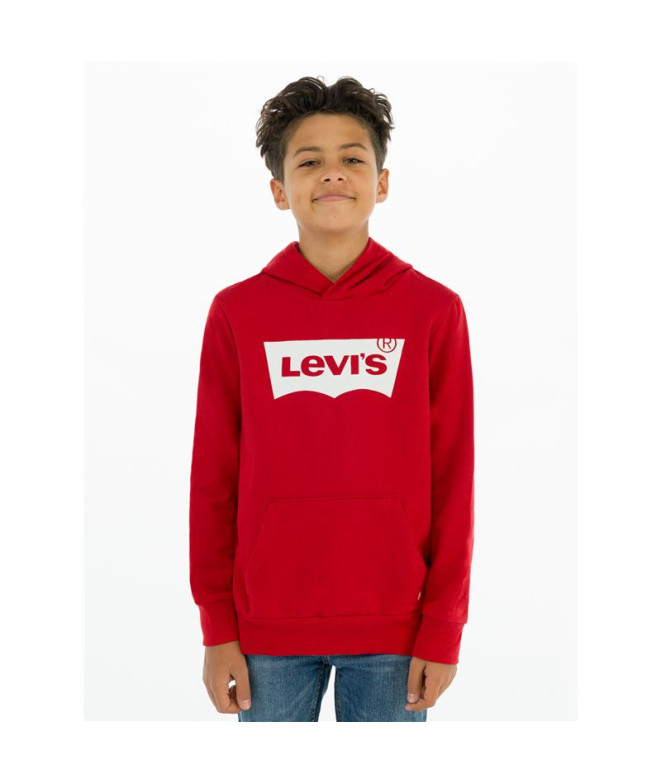 Levi's Batwing Screenprint Hoodie Rouge/ Blanc...