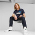 T-shirt Décontracté Puma Ess+ 2 Col Logo Navy Homme