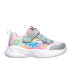 Chaussures Skechers Unicorn Storm Fille Silver/Lt. Pnk Mesh