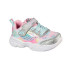 Chaussures Skechers Unicorn Storm Fille Silver/Lt. Pnk Mesh