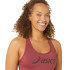 Brassiere de sport ASICS Core Logo Femme Rouge/Port Royal