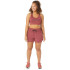 Brassiere de sport ASICS Core Logo Femme Rouge/Port Royal