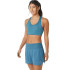 ASICS Core Logo Soutien-gorge de sport pour femmes Gloomy Sea/Gloomy Sea