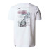 T-shirt de Montagne The North Face Collage White Homme