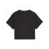 Puma Girls Logo Cropped T T-Shirt for Kids
