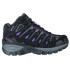 Bottes d'alpinisme Hi-Tec Corzo Mid Waterproof Noir/Charcoal/Berry Femmes