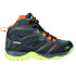 Mountain Boots Hi-Tec Bottes pour enfants Toubkal Mid Waterproof Charcoal/Limoncello