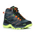 Mountain Boots Hi-Tec Bottes pour enfants Toubkal Mid Waterproof Charcoal/Limoncello