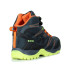 Mountain Boots Hi-Tec Bottes pour enfants Toubkal Mid Waterproof Charcoal/Limoncello