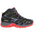 Chaussures de Montagne Hi-Tec Muflon Mid Wp Homme Black/Molten Lava/Yellow