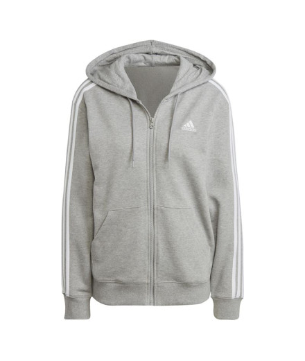 Sweatshirt adidas 3S Ft Fz R Hd Women's