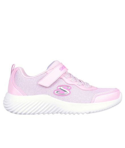 Chaussures Skechers Bounder - Girly Groo Fille Rose clair...