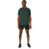 ASICS Big Logo Men's Fitness T-Shirt Rain Forest/ Black