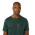 ASICS Big Logo Men's Fitness T-Shirt Rain Forest/ Black