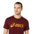 ASICS Big Logo Men's Fitness T-Shirt Rouge/Orange vif