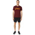 ASICS Big Logo Men's Fitness T-Shirt Rouge/Orange vif
