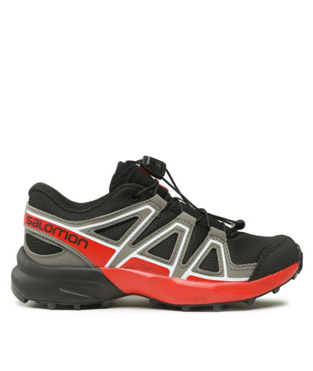 Chaussures de Trail Salomon Speedcross Noir/ Rouge Enfant